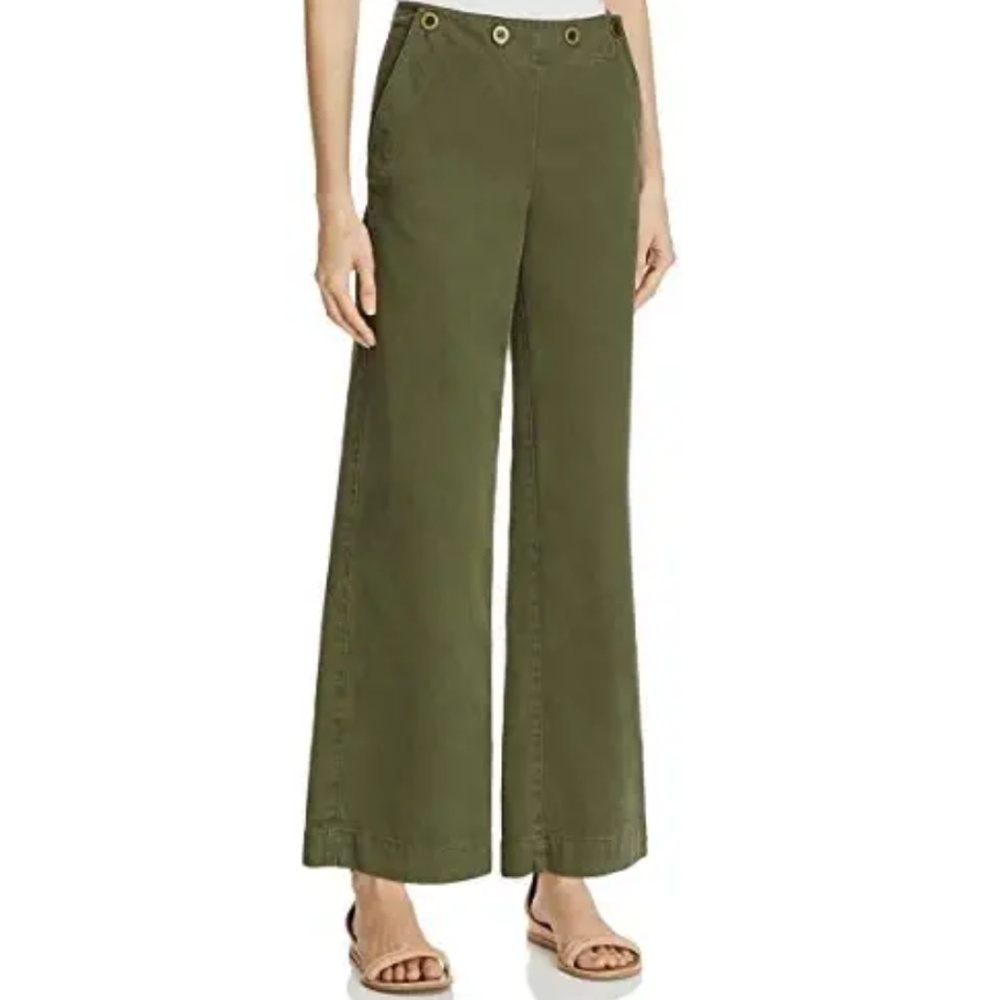 Theory Namid Wide Leg Cropped Pant